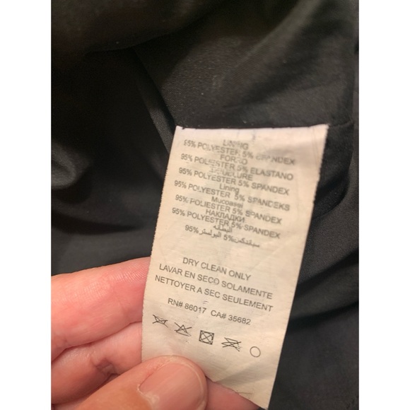 Bebe Straight Leg Black Slacks Women’s Size 8 - Picture 4 of 4